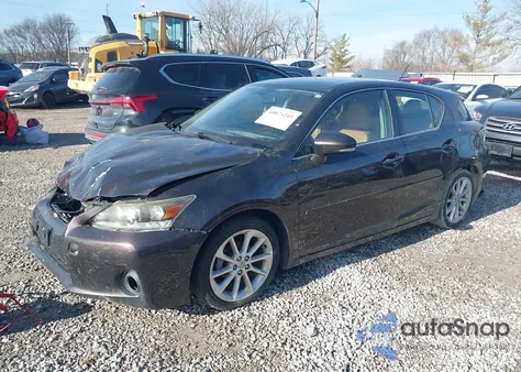 2011 Lexus Ct 200H Premium from USA, damaged, VIN JTHKD5BH7B2007613